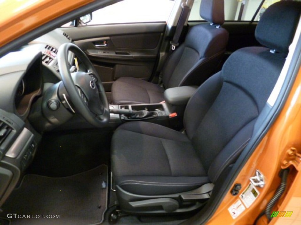 Black Interior 2013 Subaru XV Crosstrek 2.0 Premium Photo #81466720