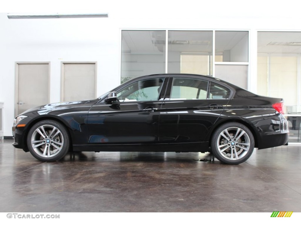 Black Sapphire Metallic 2013 BMW 3 Series 328i Sedan Exterior Photo #81467202