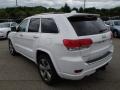 2014 Bright White Jeep Grand Cherokee Overland 4x4  photo #8