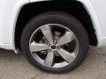 2014 Bright White Jeep Grand Cherokee Overland 4x4  photo #9