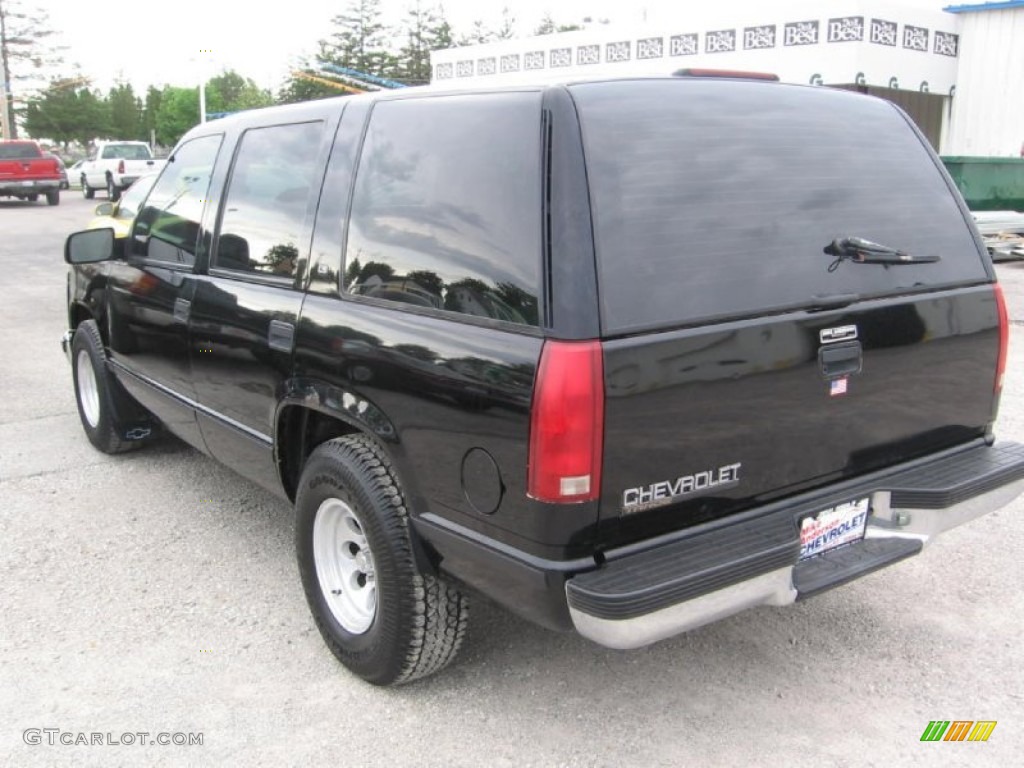 1999 Tahoe LS - Onyx Black / Gray photo #3