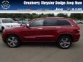 2014 Deep Cherry Red Crystal Pearl Jeep Grand Cherokee Overland 4x4  photo #1