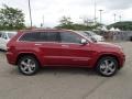 2014 Deep Cherry Red Crystal Pearl Jeep Grand Cherokee Overland 4x4  photo #5