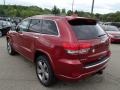 2014 Deep Cherry Red Crystal Pearl Jeep Grand Cherokee Overland 4x4  photo #8