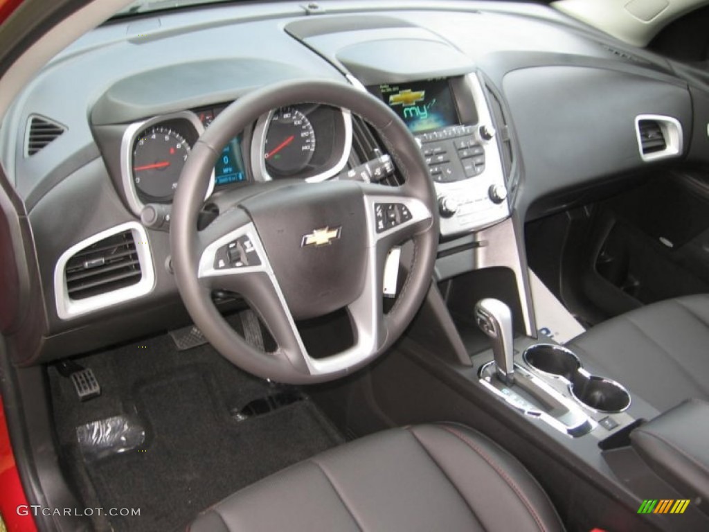 2013 Equinox LT - Crystal Red Tintcoat / Jet Black photo #6