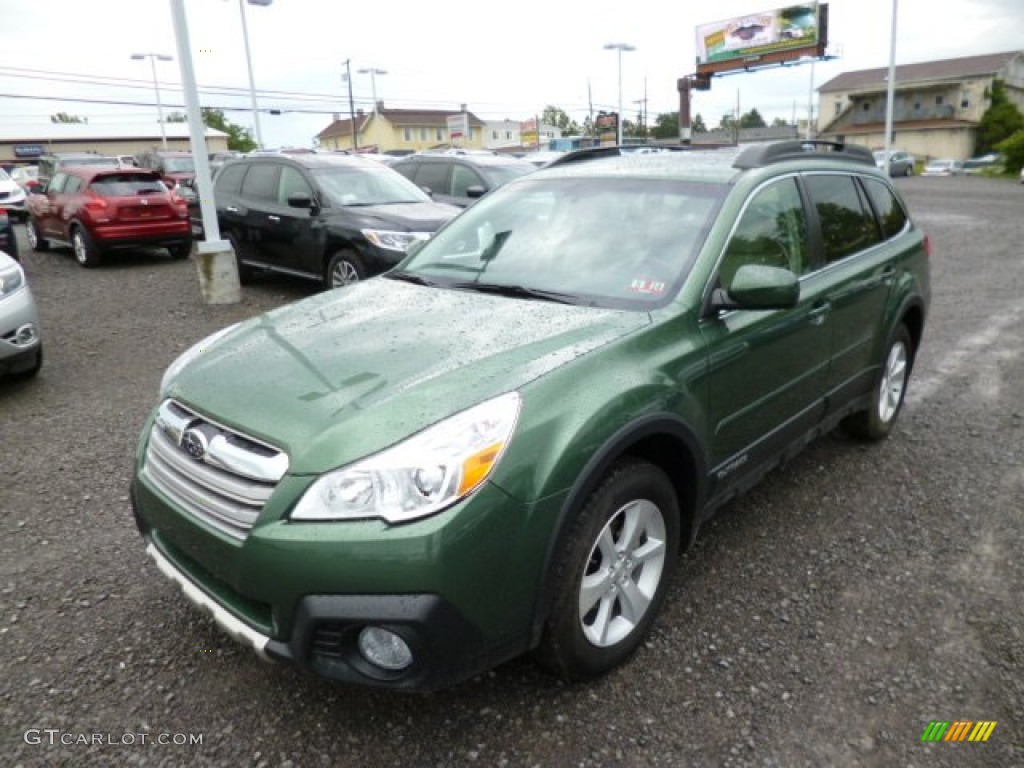 Cypress Green Pearl 2013 Subaru Outback 2.5i Limited Exterior Photo #81468189
