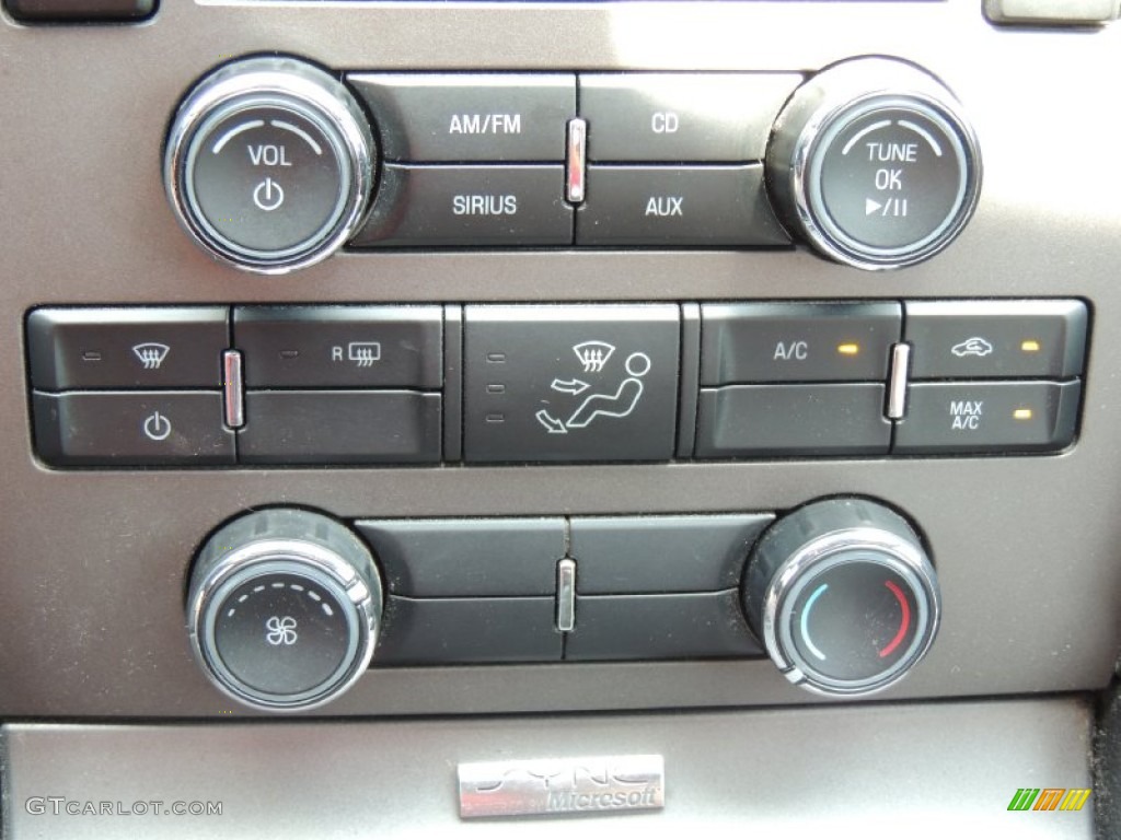 2010 Ford Mustang GT Premium Coupe Controls Photo #81468376