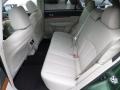 2013 Subaru Outback Warm Ivory Leather Interior Rear Seat Photo