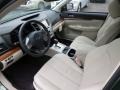 Warm Ivory Leather Prime Interior Photo for 2013 Subaru Outback #81468441