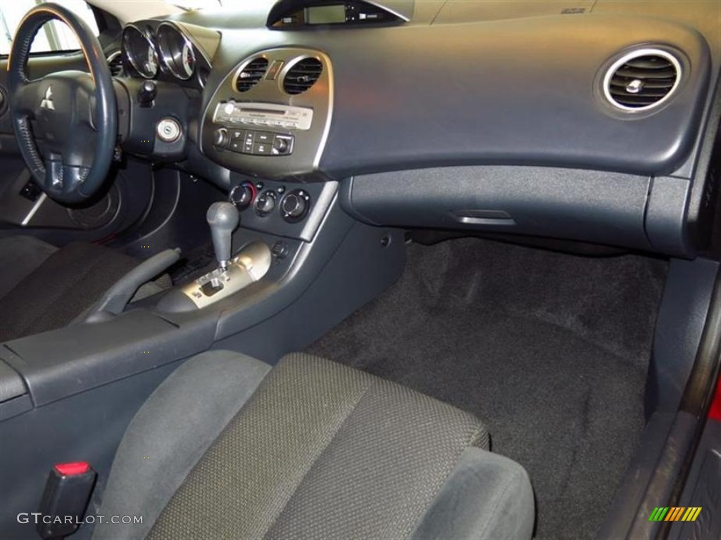 2008 Eclipse GS Coupe - Sunset Orange Pearlescent / Dark Charcoal photo #9