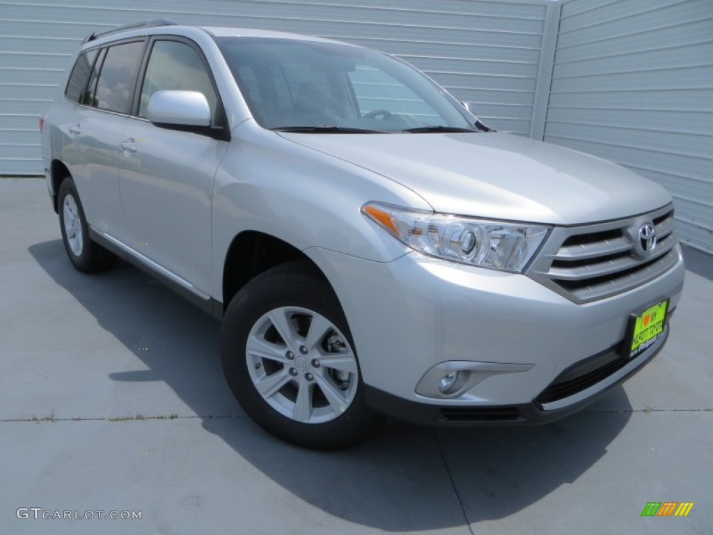 2013 Highlander V6 - Classic Silver Metallic / Ash photo #1
