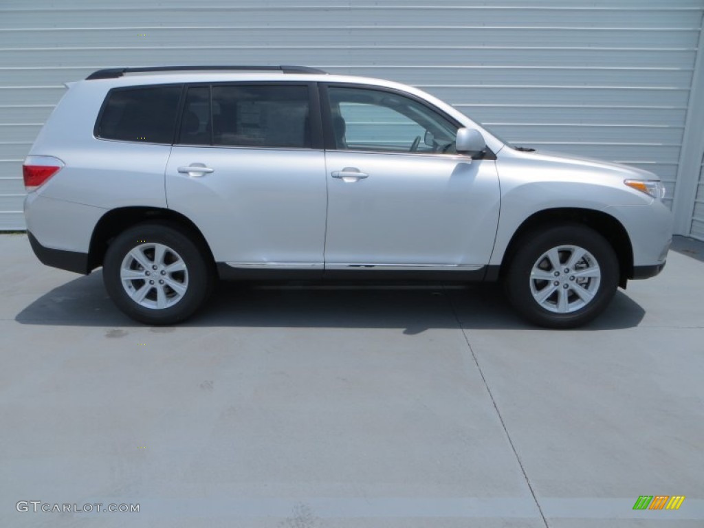 2013 Highlander V6 - Classic Silver Metallic / Ash photo #3