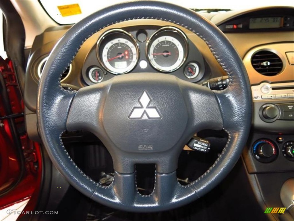 2008 Eclipse GS Coupe - Sunset Orange Pearlescent / Dark Charcoal photo #24