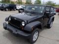 2013 Black Jeep Wrangler Sport 4x4  photo #2