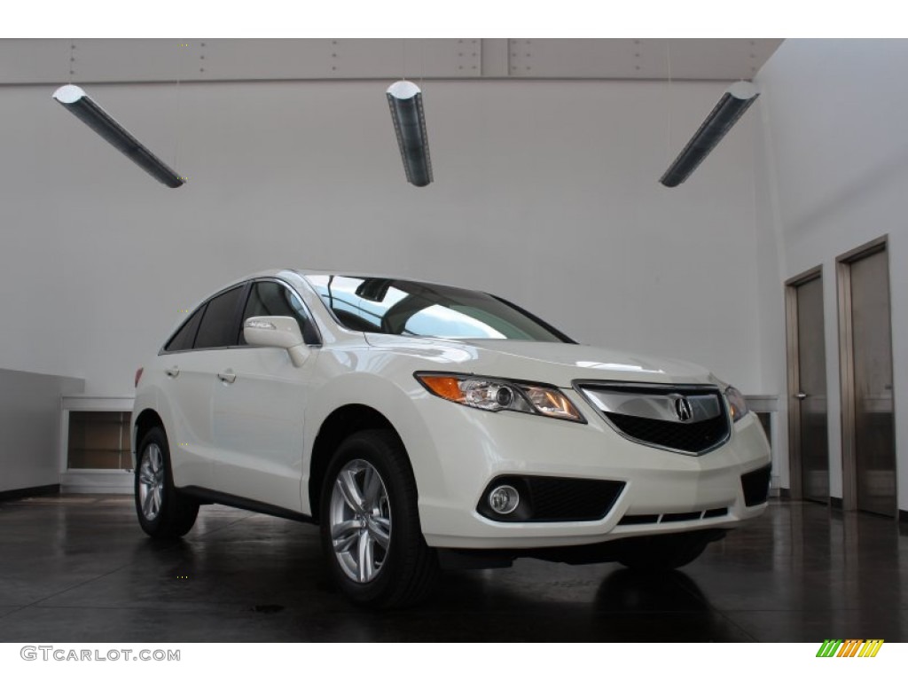 White Diamond Pearl 2014 Acura RDX Technology Exterior Photo #81469827