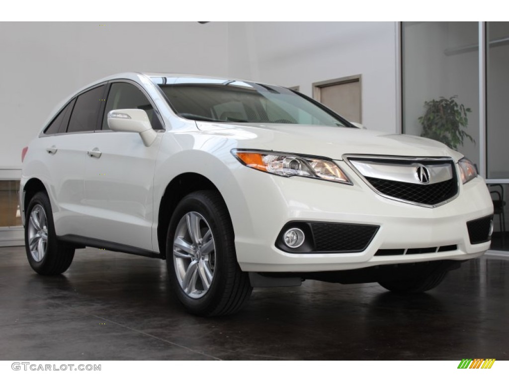 White Diamond Pearl 2014 Acura RDX Technology Exterior Photo #81469872