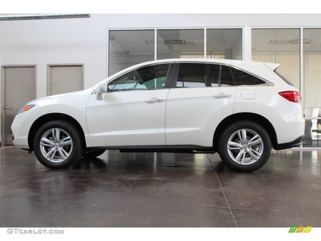White Diamond Pearl 2014 Acura RDX Technology Exterior Photo #81469944