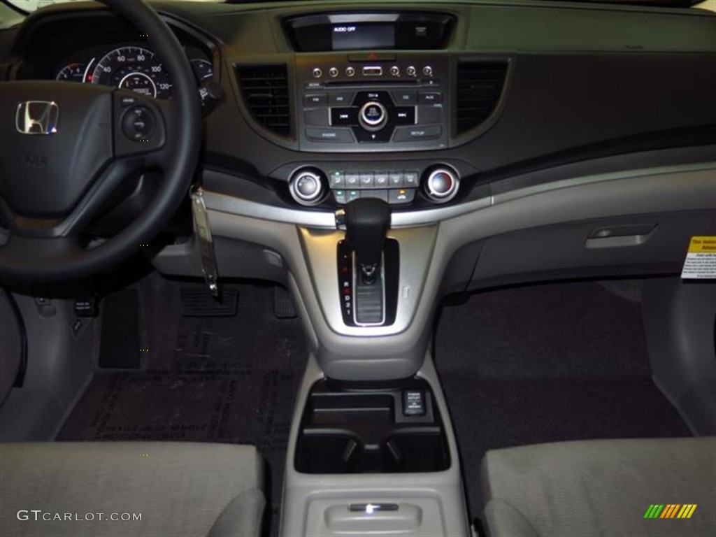 2013 CR-V LX - Alabaster Silver Metallic / Gray photo #6