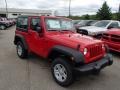 Flame Red 2013 Jeep Wrangler Unlimited Sport 4x4 Exterior