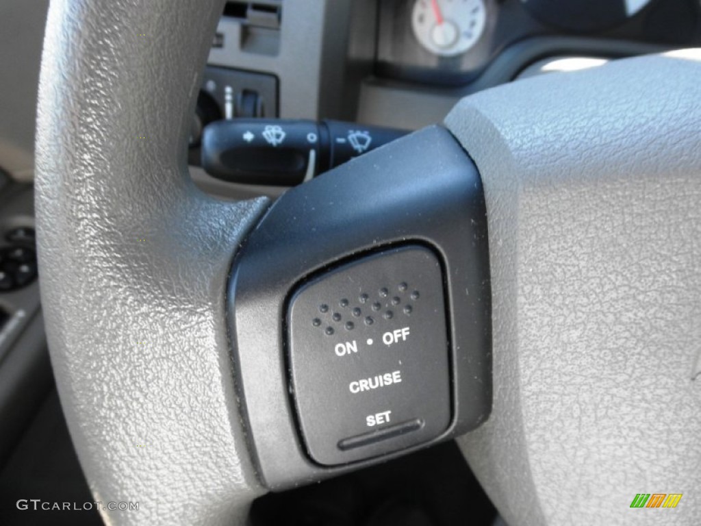 2008 Dodge Ram 1500 Big Horn Edition Quad Cab 4x4 Controls Photo #81470079
