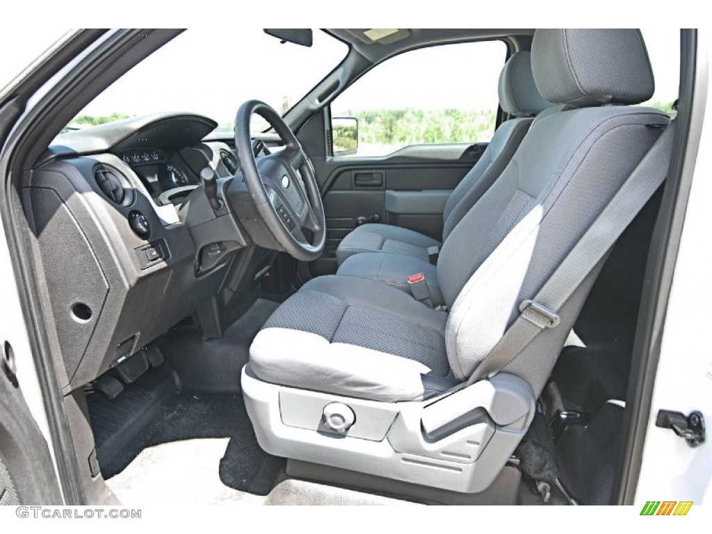 2012 Ford F150 XL Regular Cab Front Seat Photo #81470810