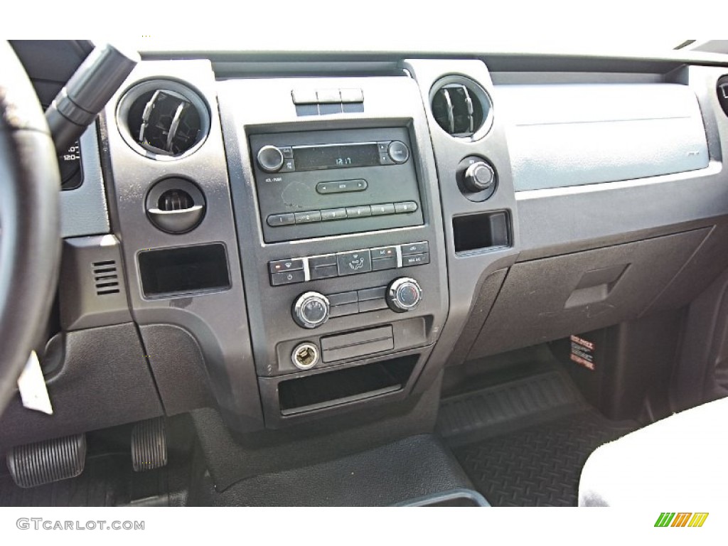 2012 Ford F150 XL Regular Cab Steel Gray Dashboard Photo #81470874