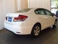 Taffeta White - Civic LX Sedan Photo No. 3