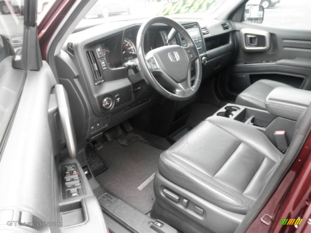 Black Interior 2010 Honda Ridgeline RTL Photo #81471056