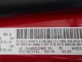 PR4: Flame Red 2013 Jeep Wrangler Sport 4x4 Color Code