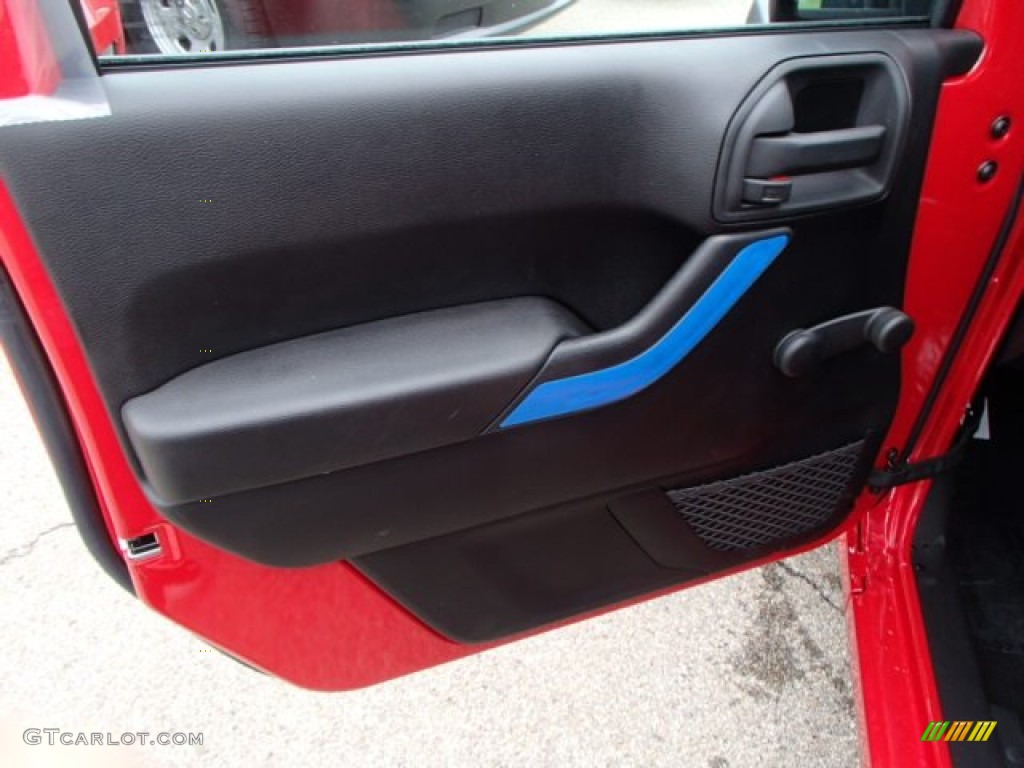 2013 Jeep Wrangler Sport 4x4 Door Panel Photos