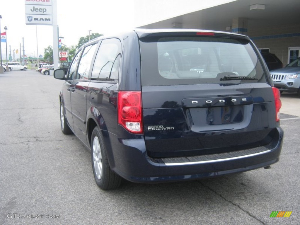 2013 Grand Caravan American Value Package - True Blue Pearl / Black/Light Graystone photo #5