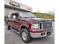 2006 Dark Copper Metallic Ford F250 Super Duty Lariat FX4 Off Road Crew Cab 4x4  photo #2