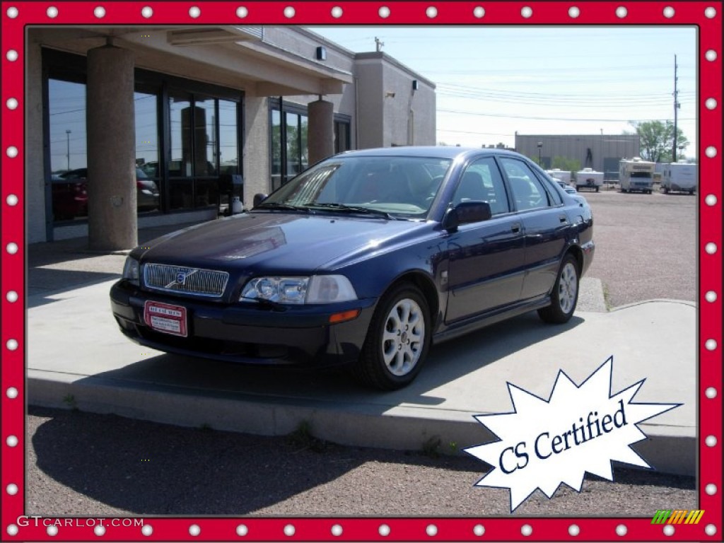2001 S40 1.9T - Atlantic Blue Metallic / Taupe/Light Taupe photo #1