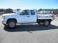 Summit White - Sierra 3500HD Extended Cab 4x4 Utility Truck Photo No. 4