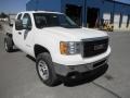 Summit White - Sierra 2500HD Extended Cab 4x4 Chassis Photo No. 2