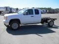 Summit White - Sierra 2500HD Extended Cab 4x4 Chassis Photo No. 4