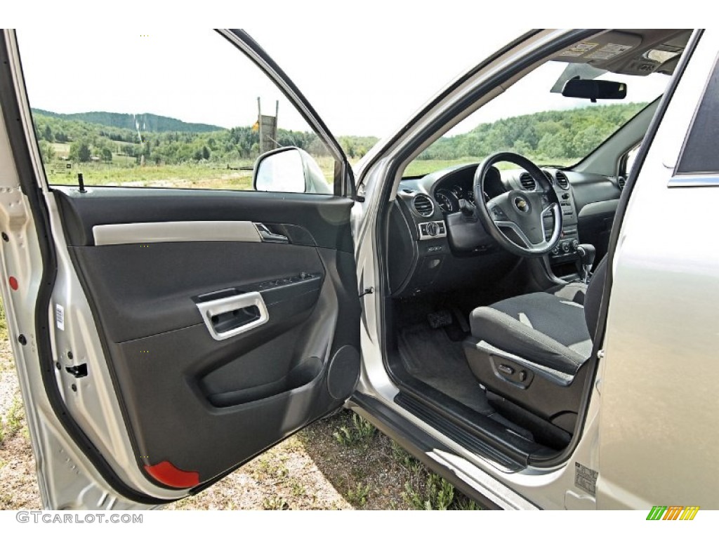 2012 Captiva Sport LS - Silver Ice Metallic / Black photo #19