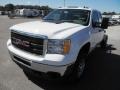 Summit White - Sierra 2500HD Extended Cab 4x4 Chassis Photo No. 3