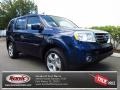 2013 Obsidian Blue Pearl Honda Pilot EX-L  photo #1