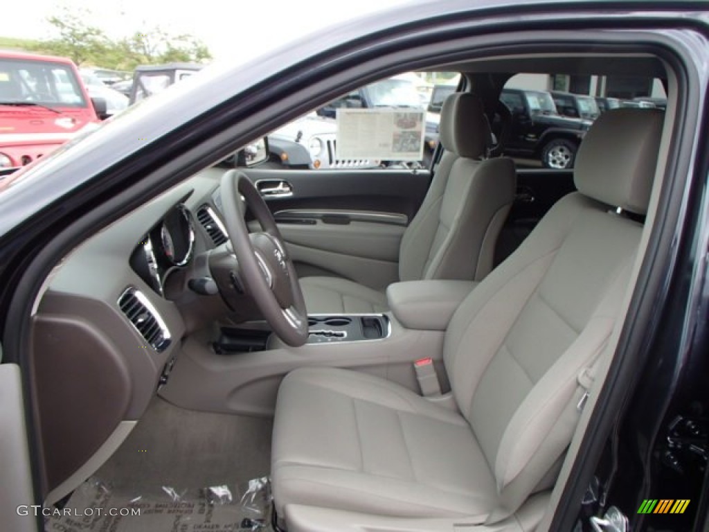 Dark Graystone/Medium Graystone Interior 2013 Dodge Durango SXT AWD Photo #81473919