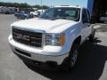Summit White - Sierra 2500HD Extended Cab 4x4 Utility Truck Photo No. 3