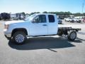 Summit White - Sierra 2500HD Extended Cab 4x4 Utility Truck Photo No. 4