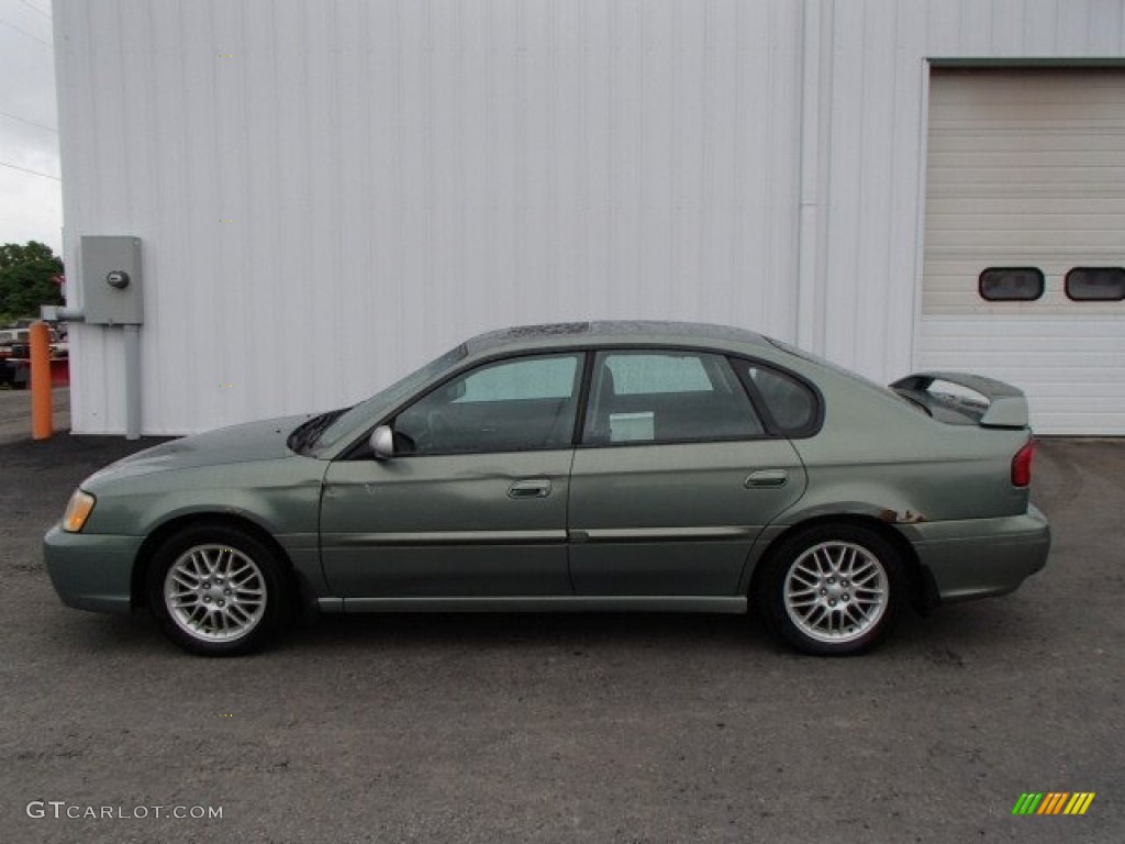 2003 Legacy L Sedan - Seamist Green Pearl / Gray photo #1