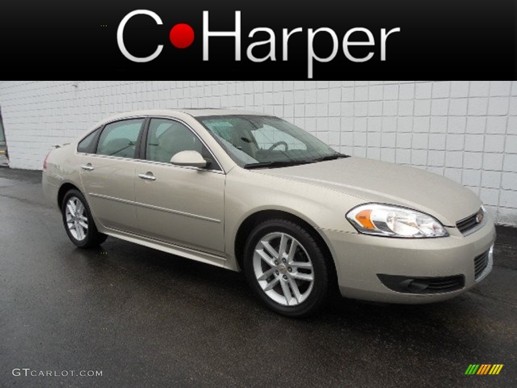 2010 Impala LTZ - Gold Mist Metallic / Neutral photo #1