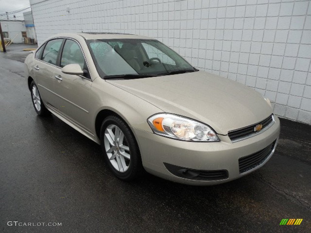 Gold Mist Metallic 2010 Chevrolet Impala LTZ Exterior Photo #81474965