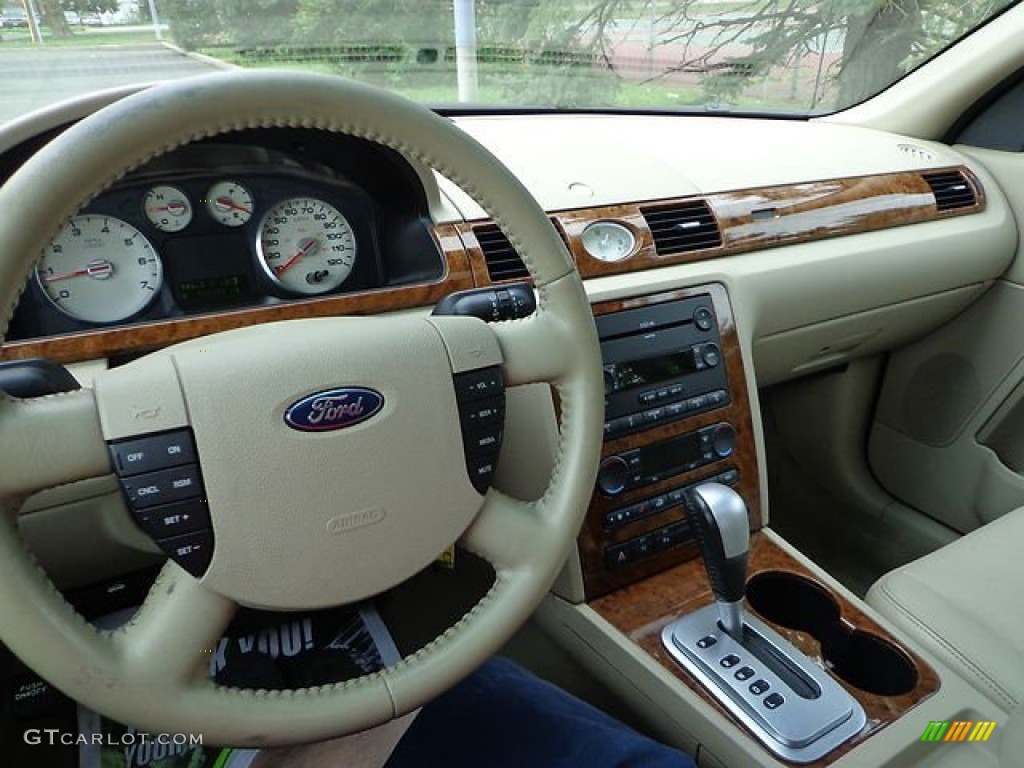 2005 Ford Five Hundred Limited AWD Pebble Beige Dashboard Photo #81475095