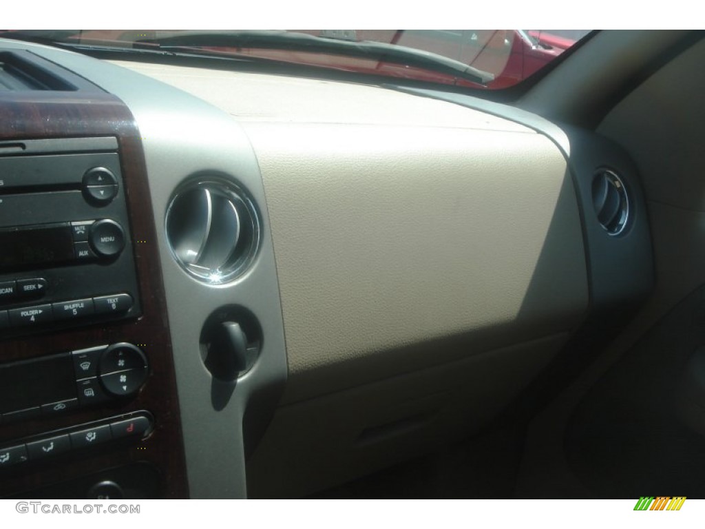 2006 F150 Lariat SuperCrew 4x4 - Dark Copper Metallic / Castano Brown Leather photo #46