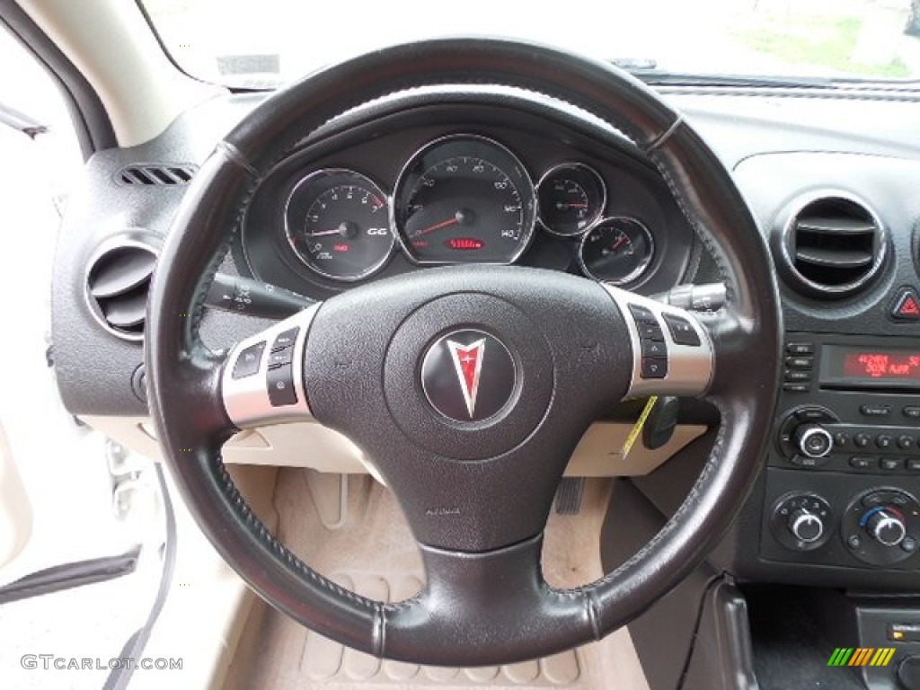 2007 Pontiac G6 GT Sedan Steering Wheel Photos