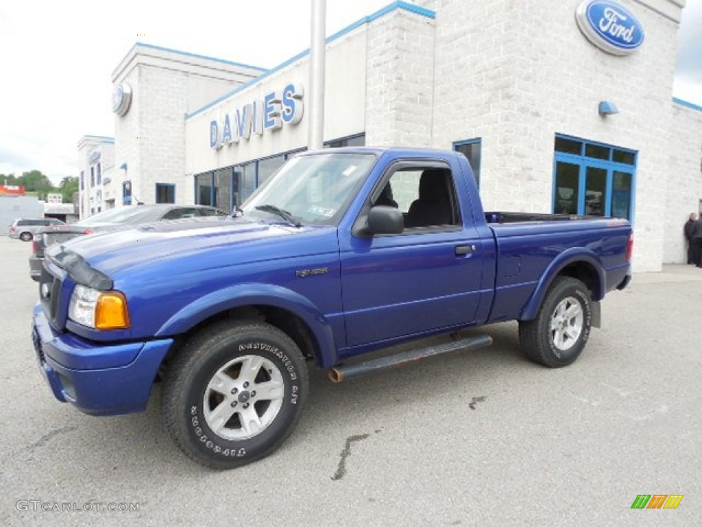 2004 Sonic Blue Metallic Ford Ranger Edge Regular Cab 4x4 81455286 Car Color 2004 Sonic Blue Metallic Ford Ranger Edge Regular Cab 4x4 81455286 Car Color
