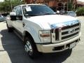 Oxford White - F450 Super Duty King Ranch Crew Cab 4x4 Dually Photo No. 2